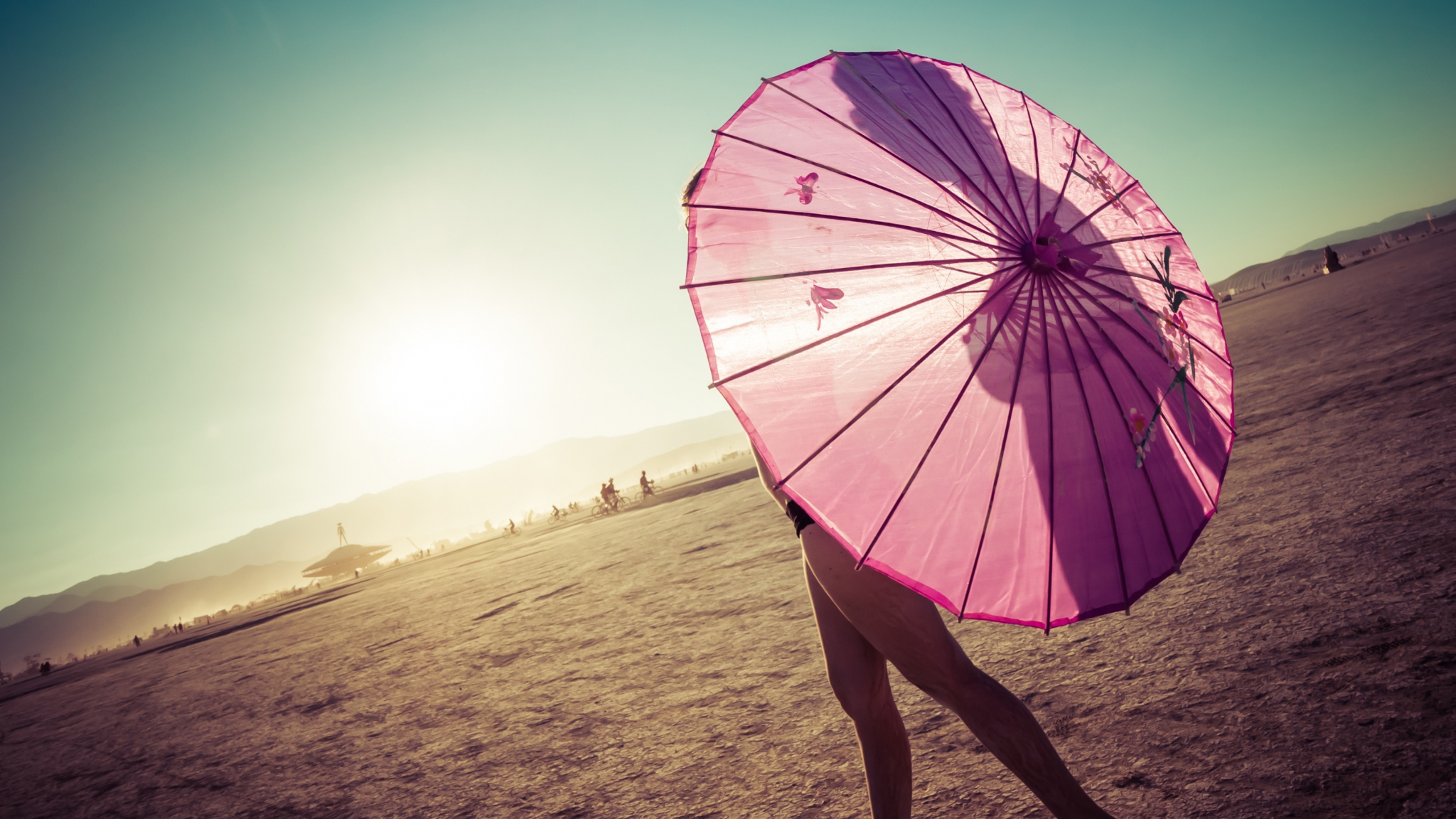 Desktop Wallpaper Umbrella, Holiday, Summer, HD Image, Picture, Background, 8e0fc0