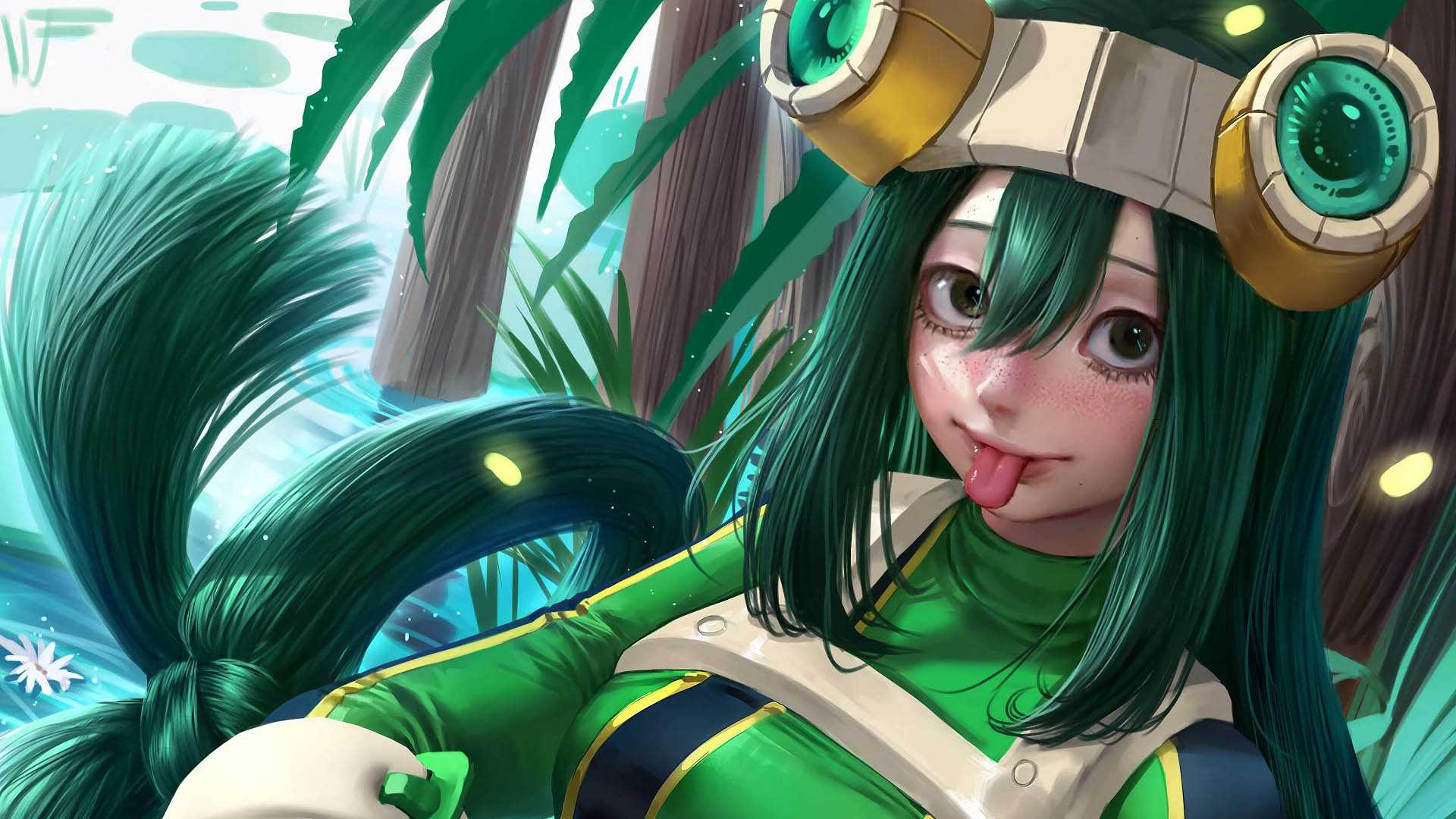 Tsuyu Asui Wallpaper Free HD Wallpaper