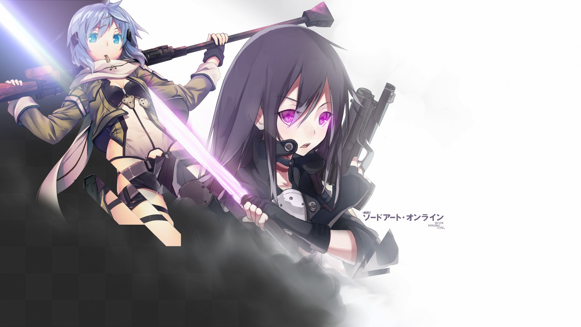 Free download phantom bullet gun gale online anime 2014 SAO 2 GGO HD wallpaper [1920x1080] for your Desktop, Mobile & Tablet. Explore Sao 2 Wallpaper. Sword Art Online 2