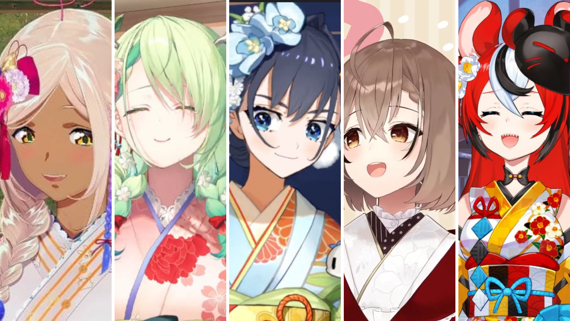 Hololive EN 2022 New Year Outfits Revealed