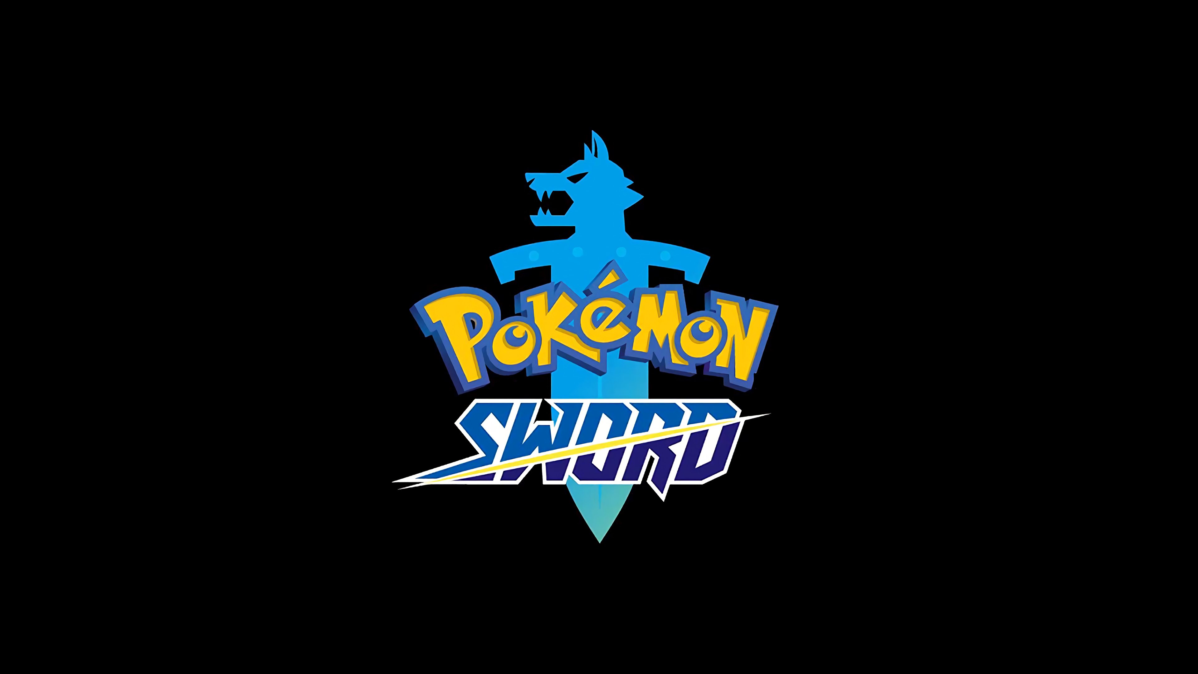Pokemon Sword Logo 4K Wallpaper