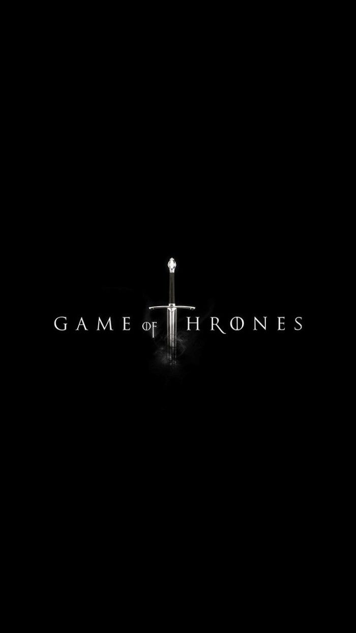 Game Of Thrones Dark Sword Logo IPhone 6 Wallpaper. Game of thrones sword, Game of thrones art, Black wallpaper iphone dark