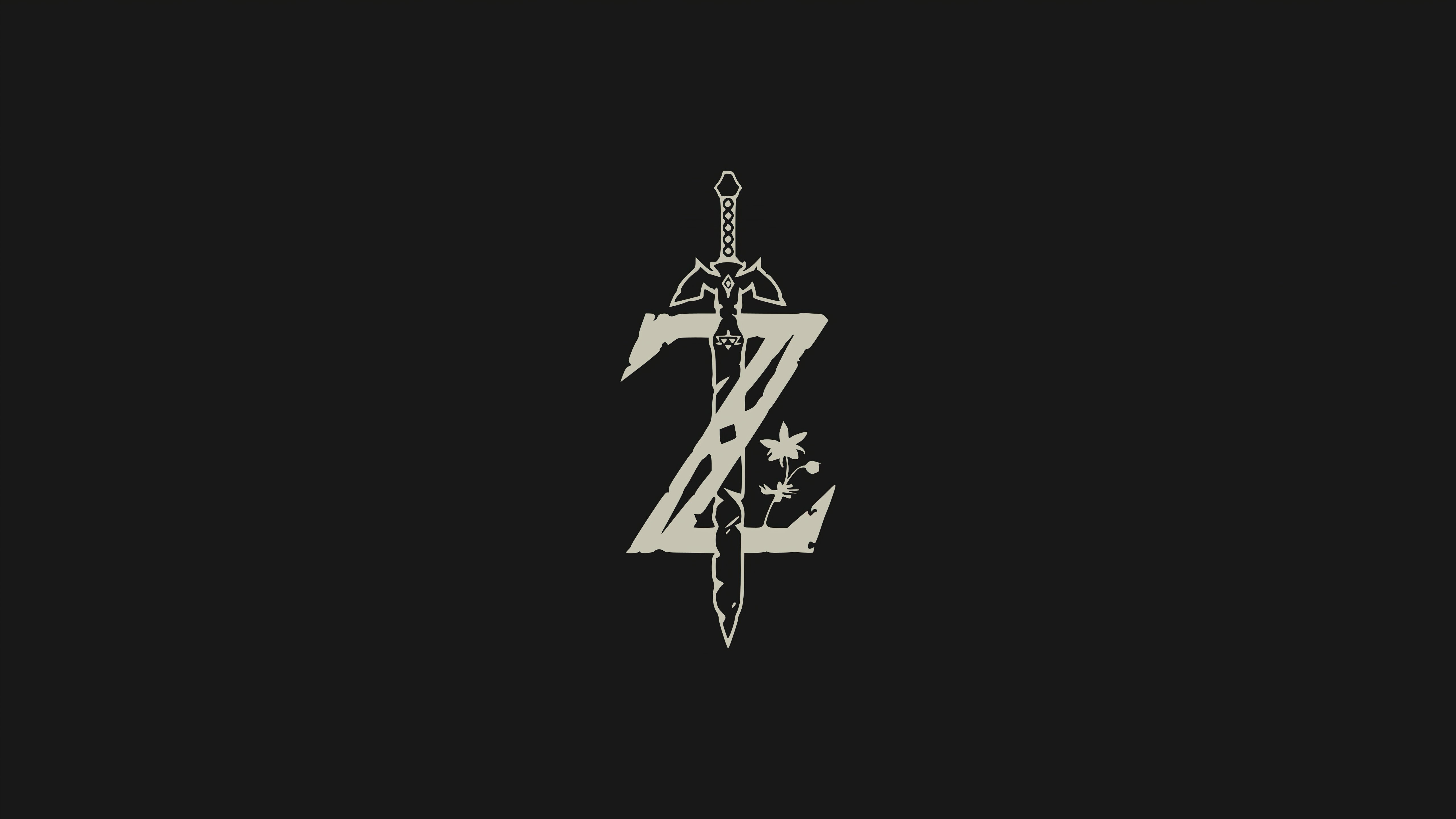 The Legend Of Zelda Minimal Logo 4k, HD Games, 4k Wallpaper, Image, Background, Photo and Picture