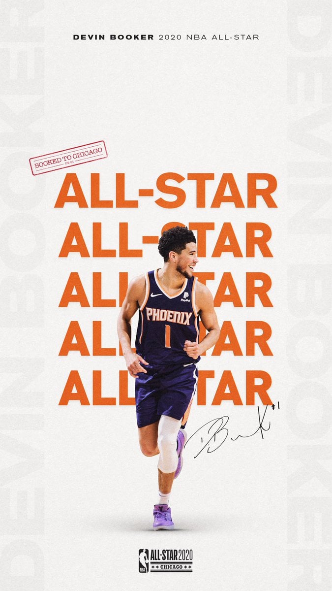 Phoenix Suns requested, here are your #NBAAllStar wallpaper!