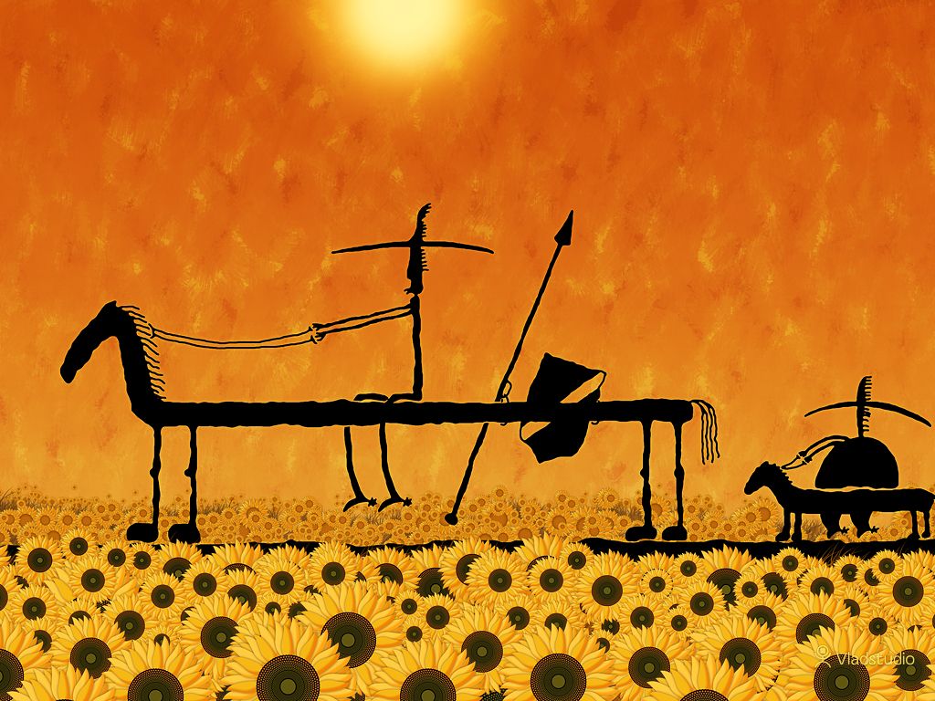 Don Quijote (Wallpaper). Art, Free desktop wallpaper, Wallpaper