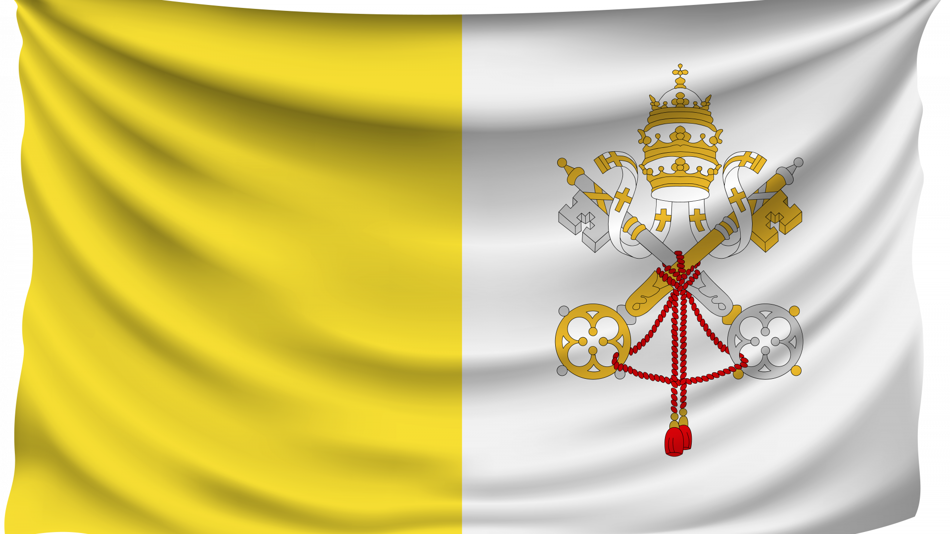 Free download Vatican City Wrinkled Flag Gallery Yopriceville High Quality [8000x4908] for your Desktop, Mobile & Tablet. Explore Vatican City Flag Wallpaper. Vatican City Flag Wallpaper, Vatican City Wallpaper, Vatican Wallpaper