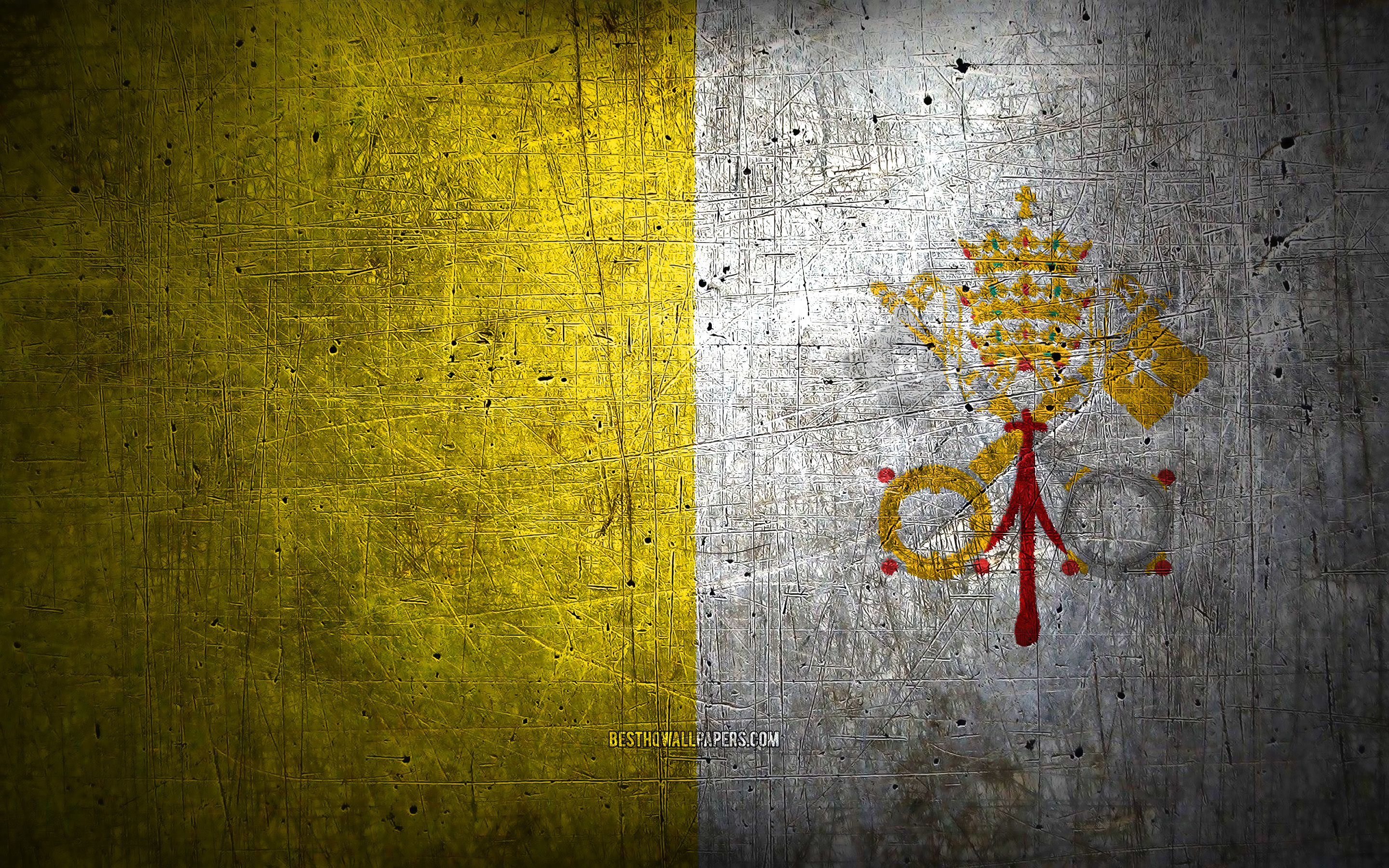Старый флаг Ватикана