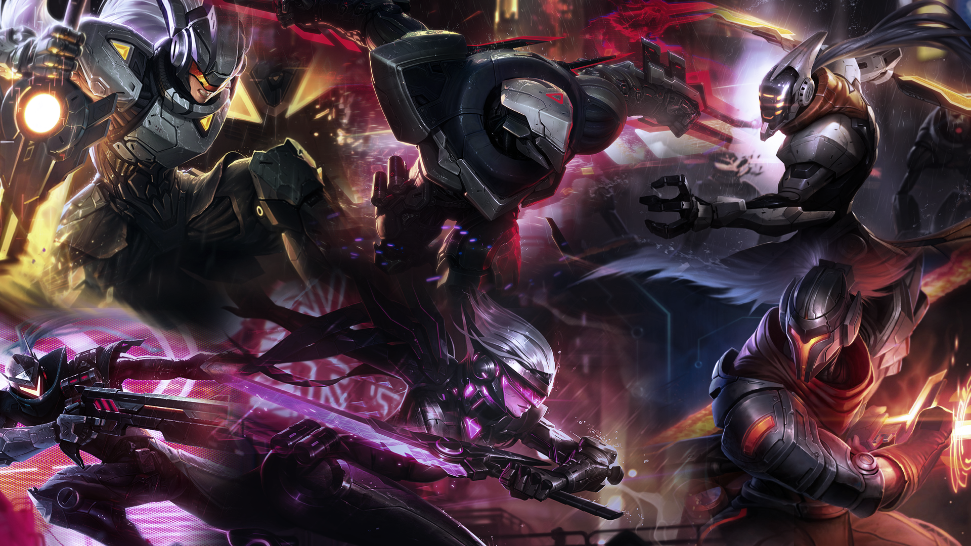 Project wallpaper. Пайк League of Legends проект. League of Legends Project ЗЕД. ЗЕД ЛОЛ скины. League of Legends Project Skins.