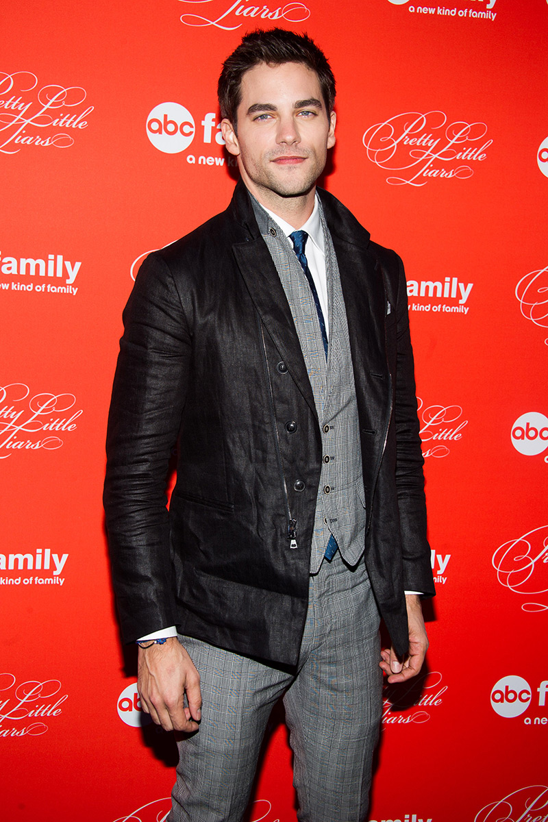 Brant Daugherty smiles for the camera