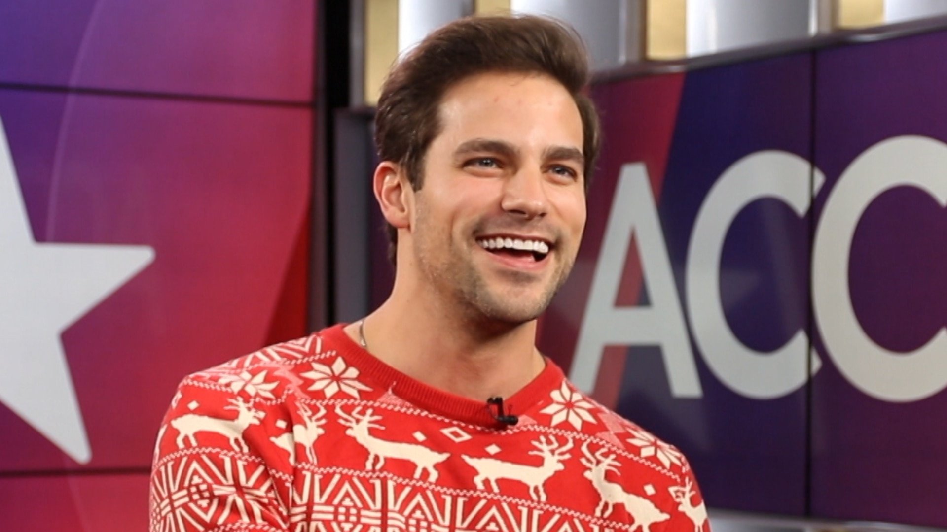 Watch Access Hollywood Interview: Brant Daugherty Shares How His Own Love Story Relates To 'Mingle All the Way'