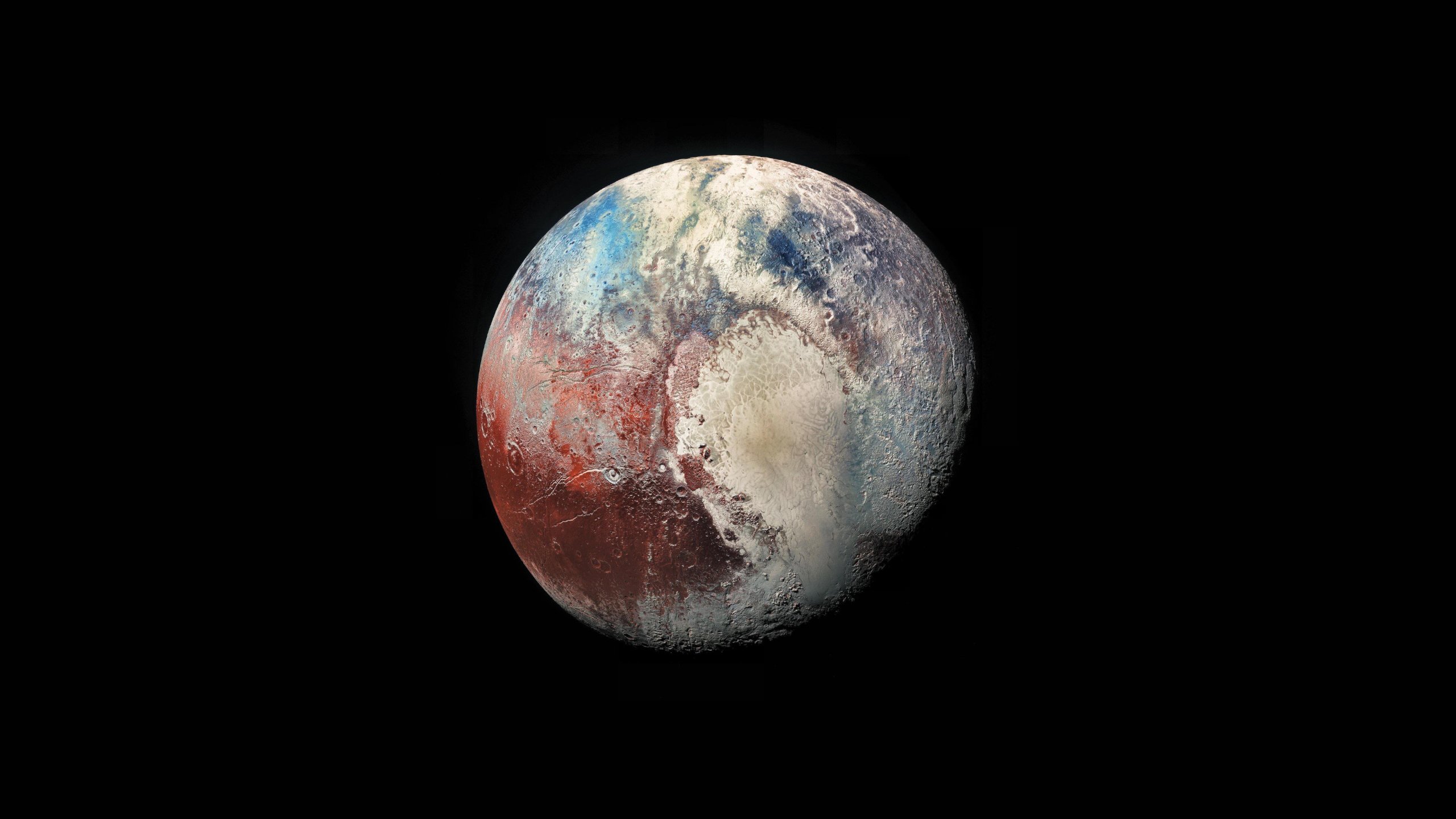 A 2K Compilation of Solar System Bodies HD wallpaper