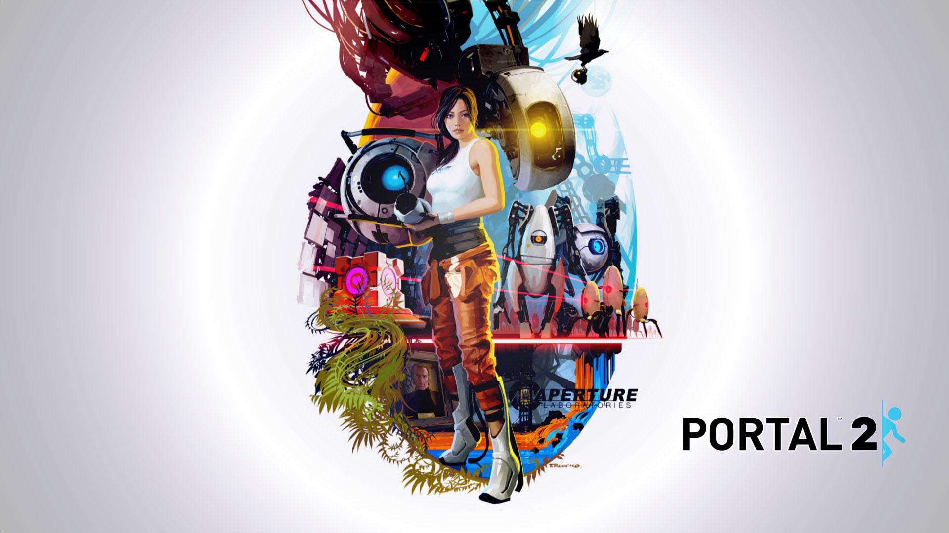 Portal 2 HD wallpaperx1080