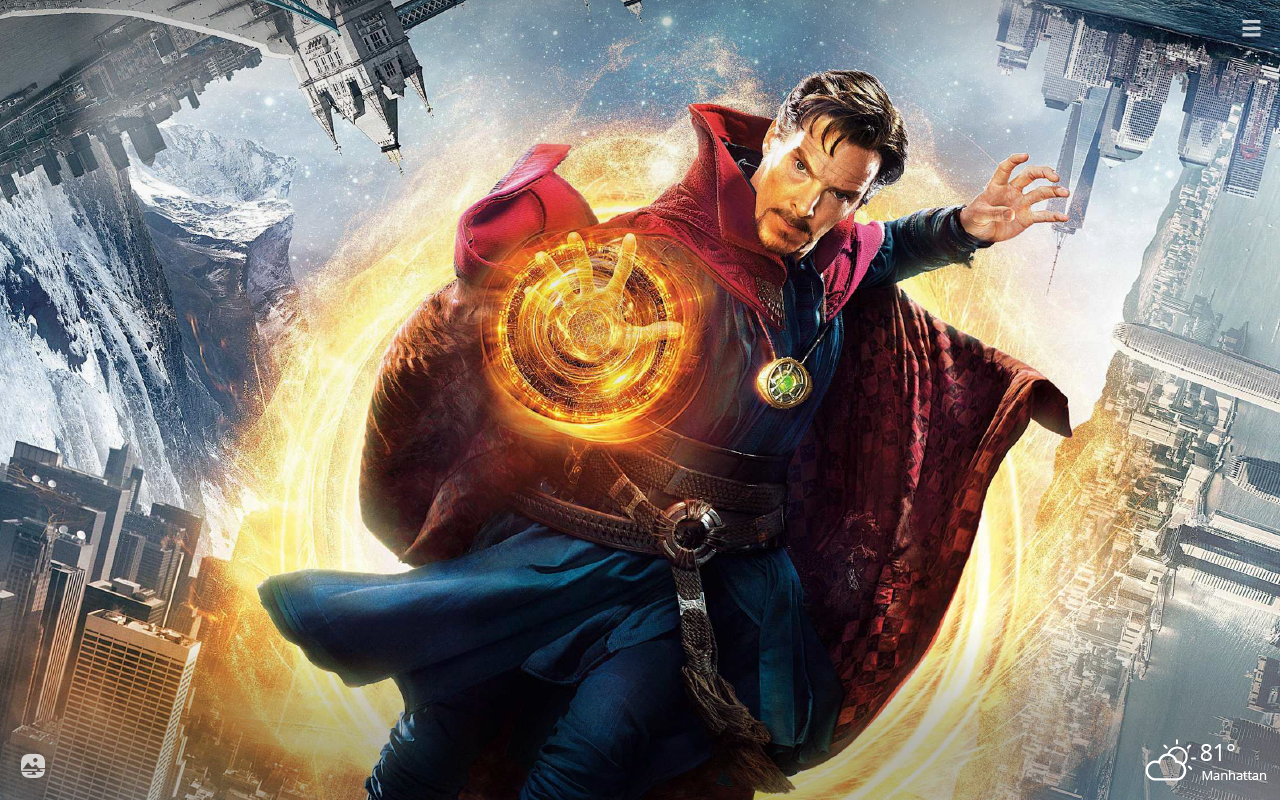 Dr. Strange HD Wallpaper New Tab Theme