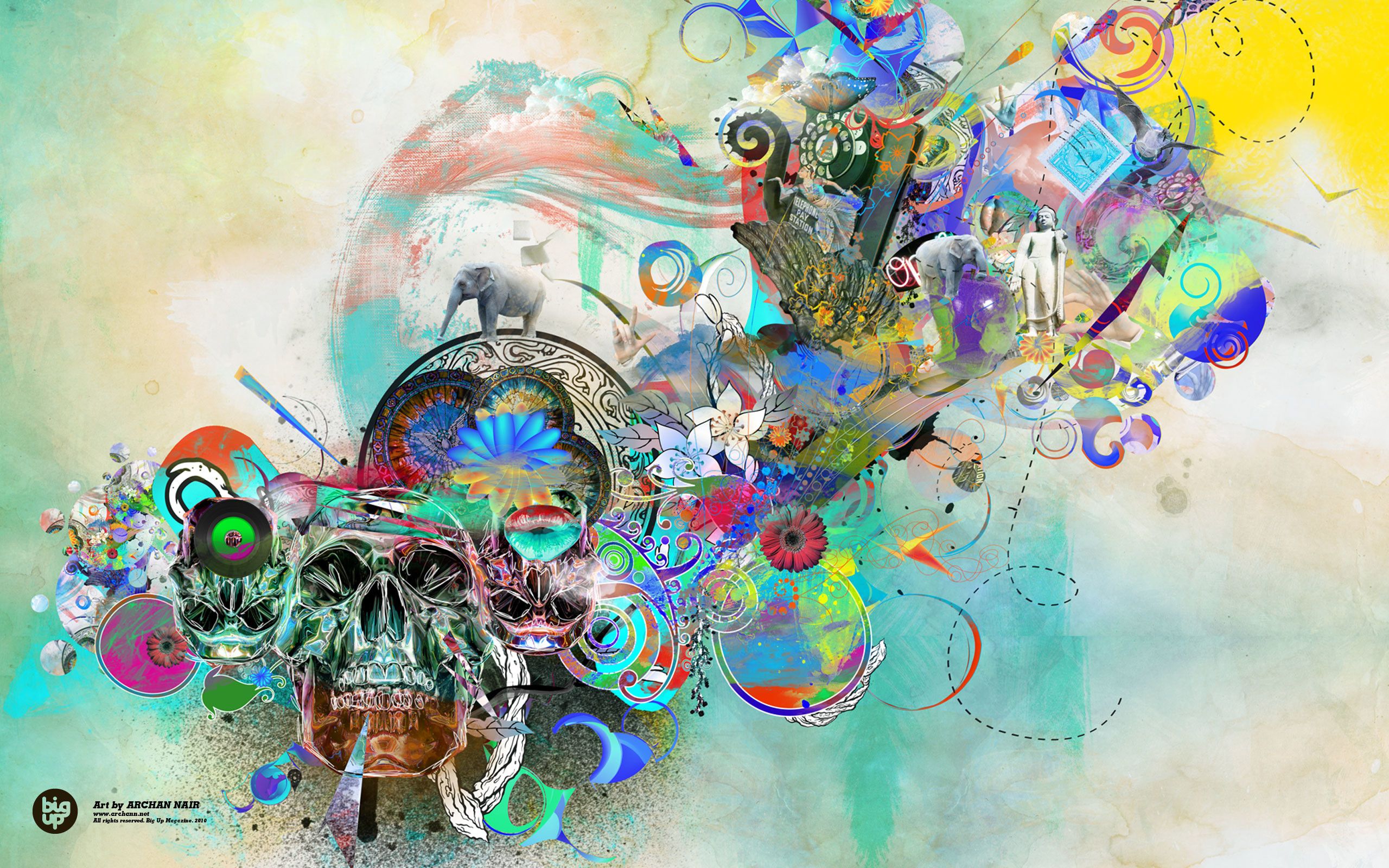 3D Modern Abstract Art Wallpaper Free 3D Modern Abstract Art Background