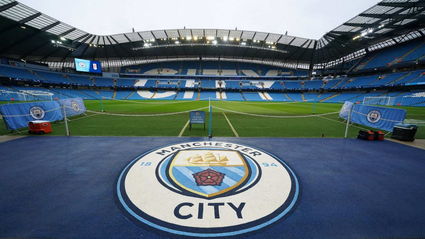 Manchester City Premier League Desktop Widescreen Wallpaper 125088
