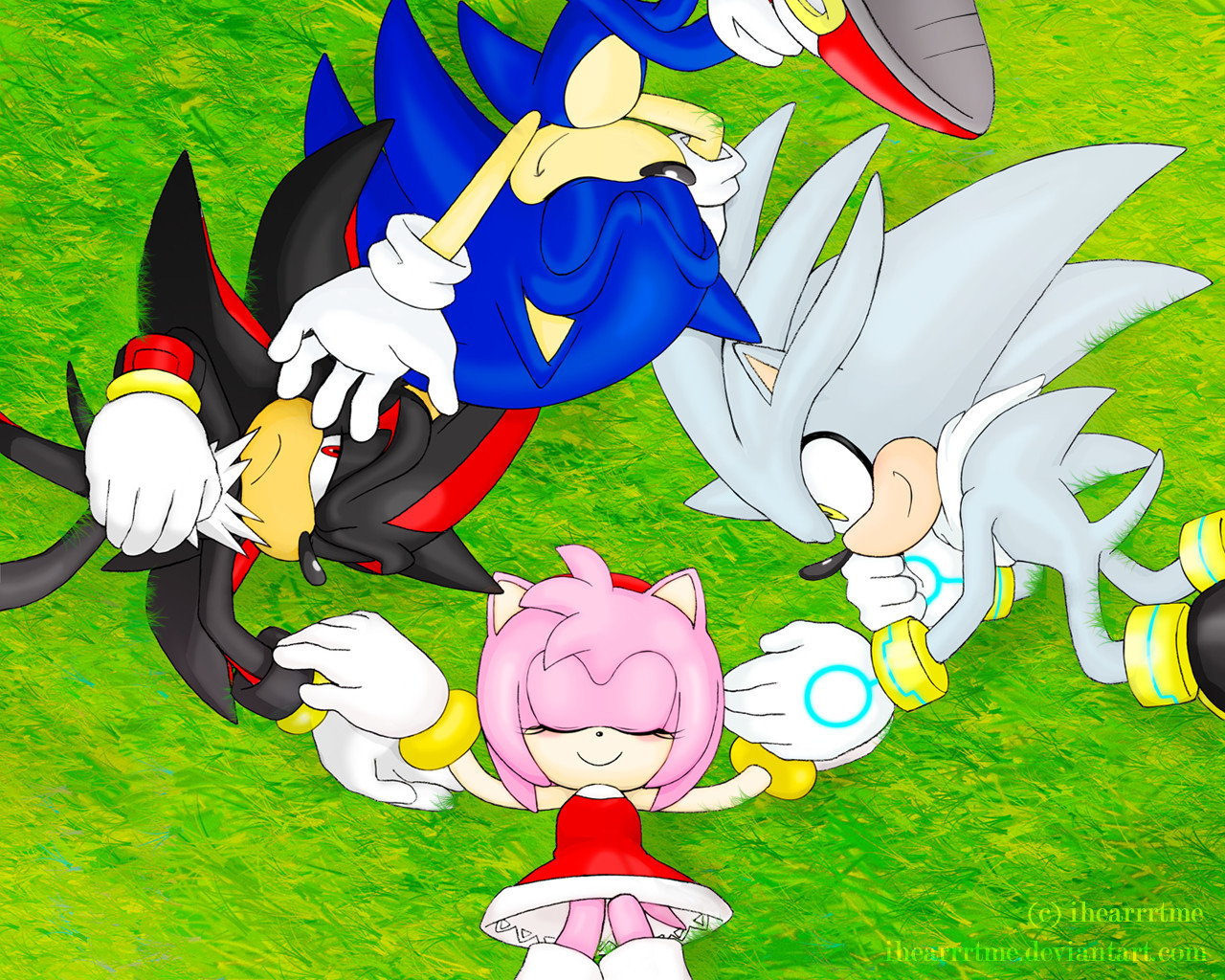 Sonic Amy And Shadow