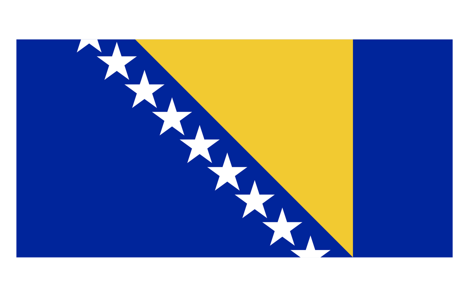 Bosnia Herzegovina Flag Png
