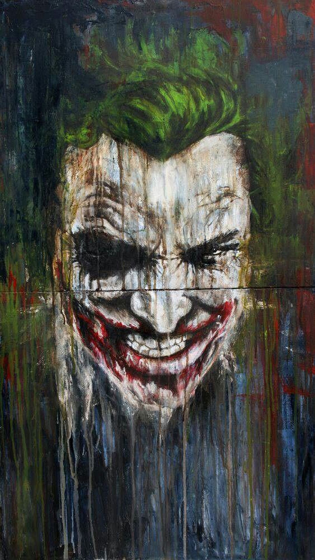 HD Phone Wallpaper Joker #batman #evil #crazy #movies