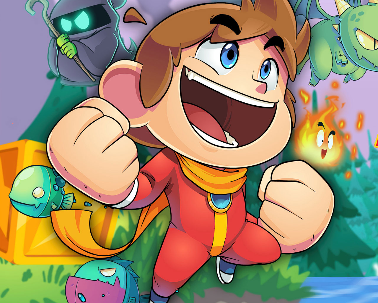 Free Alex Kidd in Miracle World DX Wallpaper in 1280x1024