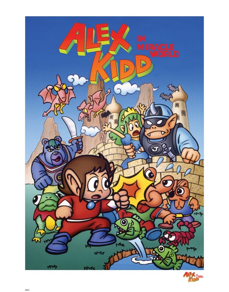 Alex Kidd in Miracle World (Video Game 1986)