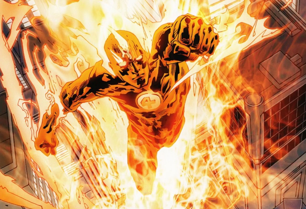 Human Torch Wallpaper