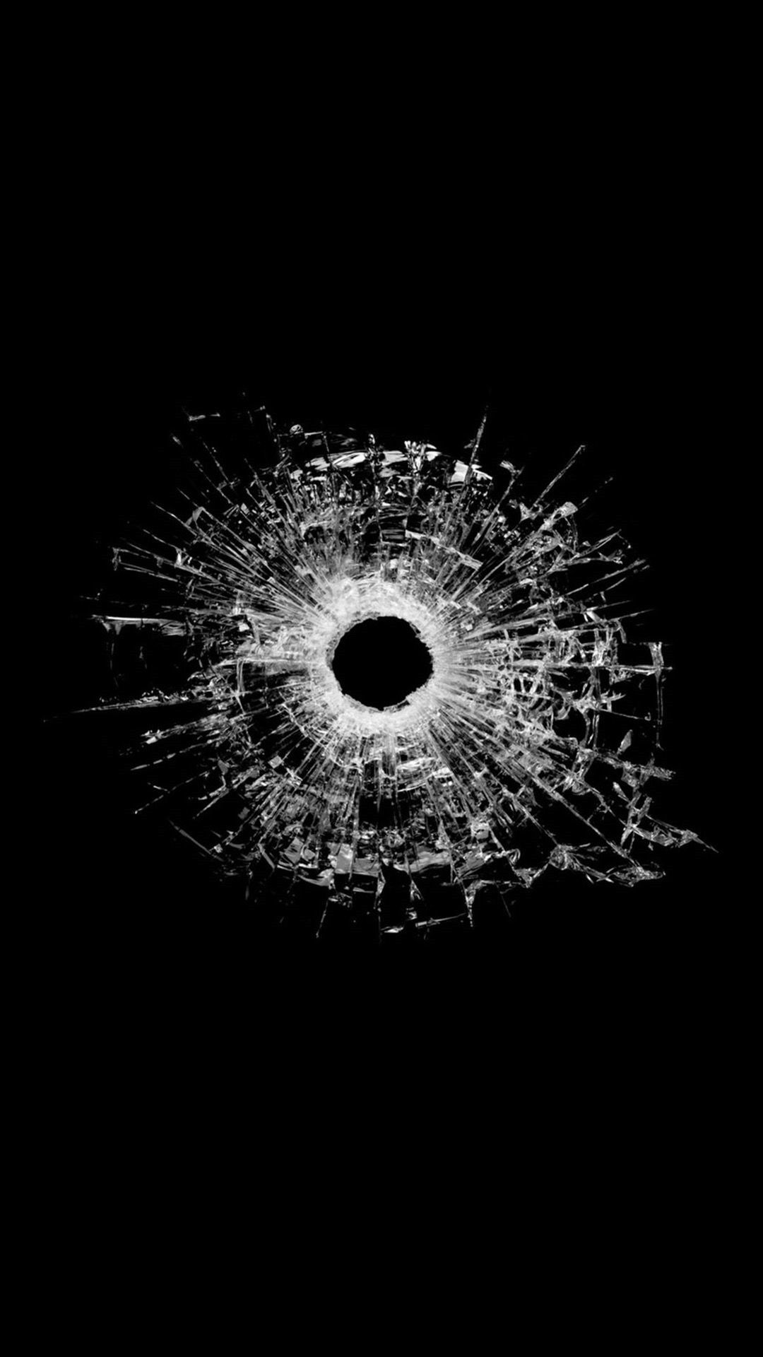 Cracked Screen iPhone Wallpaper Screen iPhone Wallpaper