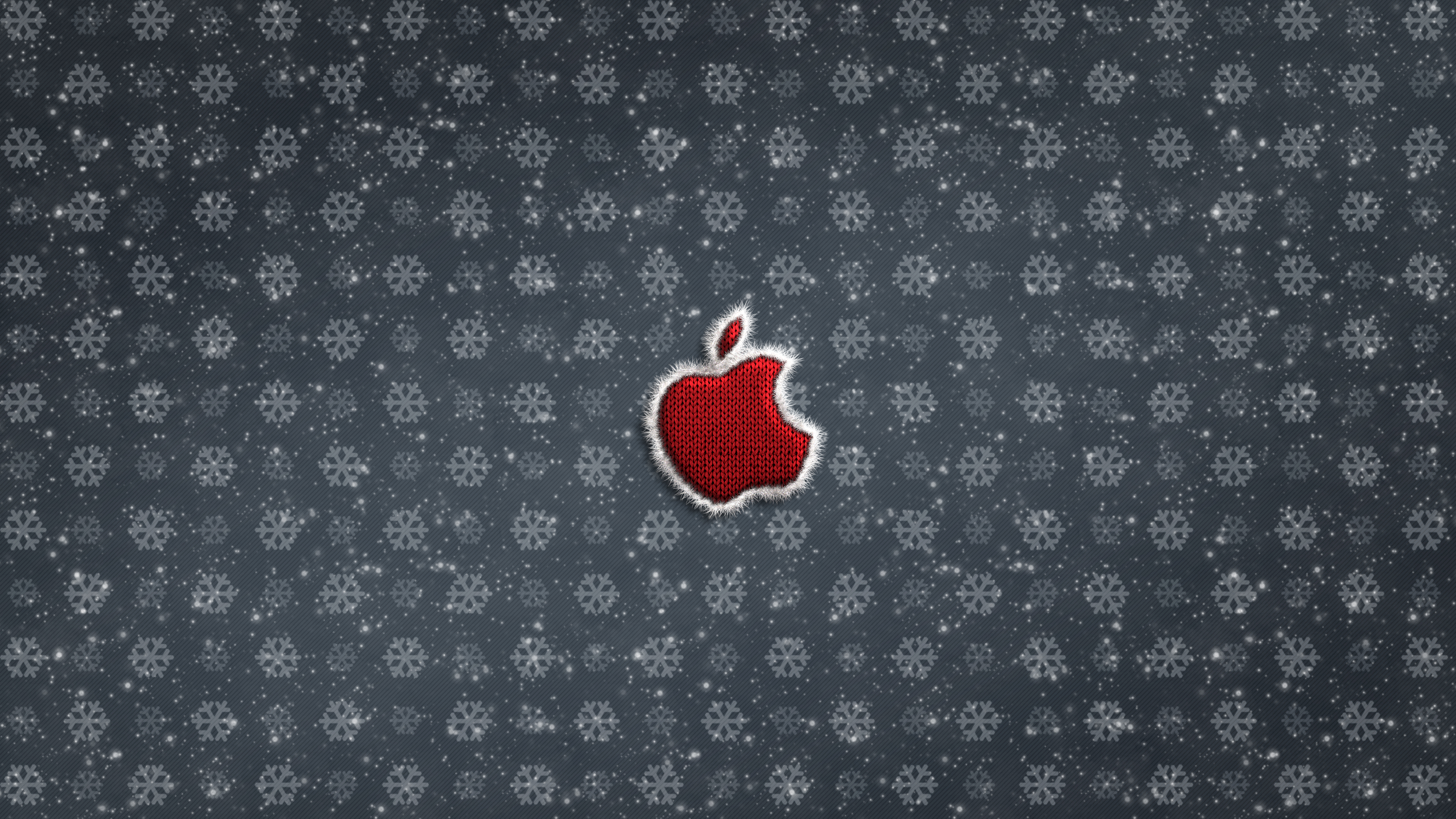 Apple Logo Christmas Celebrations 4k, HD Computer, 4k Wallpaper, Image, Background, Photo and Picture