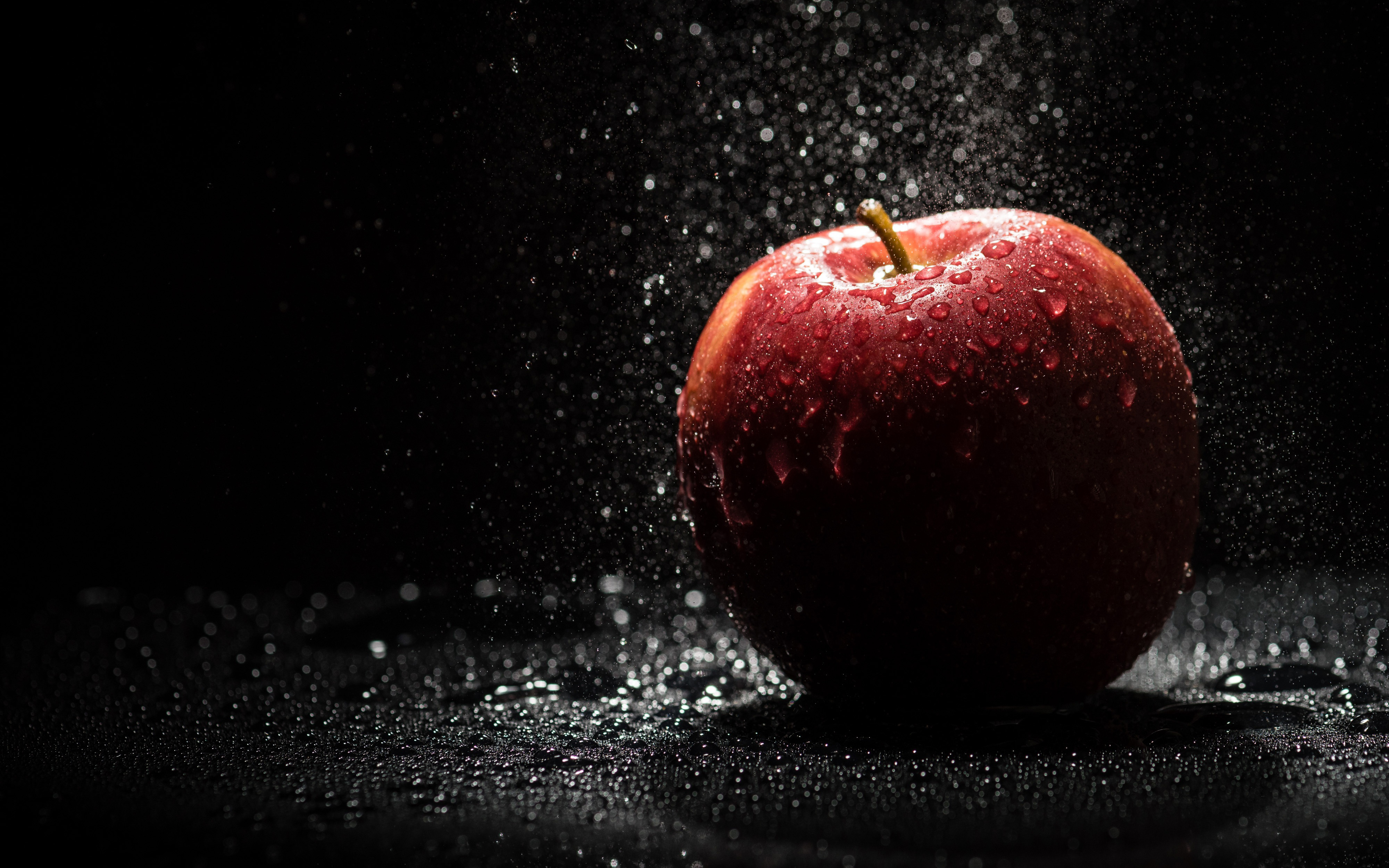 Wallpaper 4k Apple Drops 4K Wallpaper