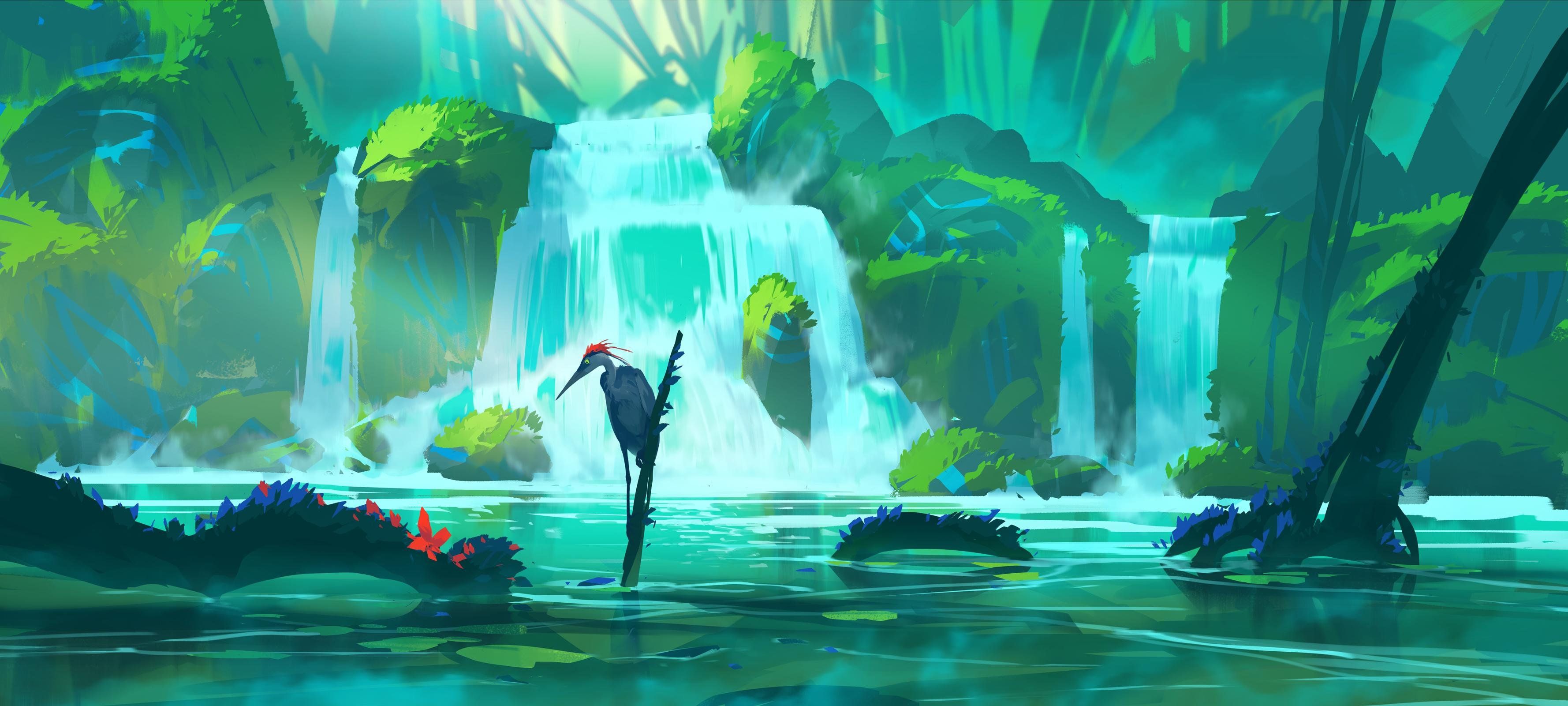 Relaxing Anime 4K Wallpaper