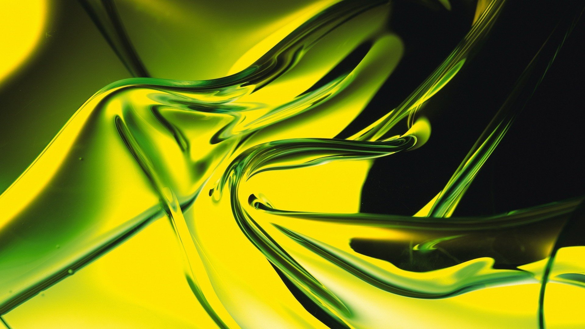 green, Abstract, Yellow Wallpaper HD / Desktop and Mobile Background