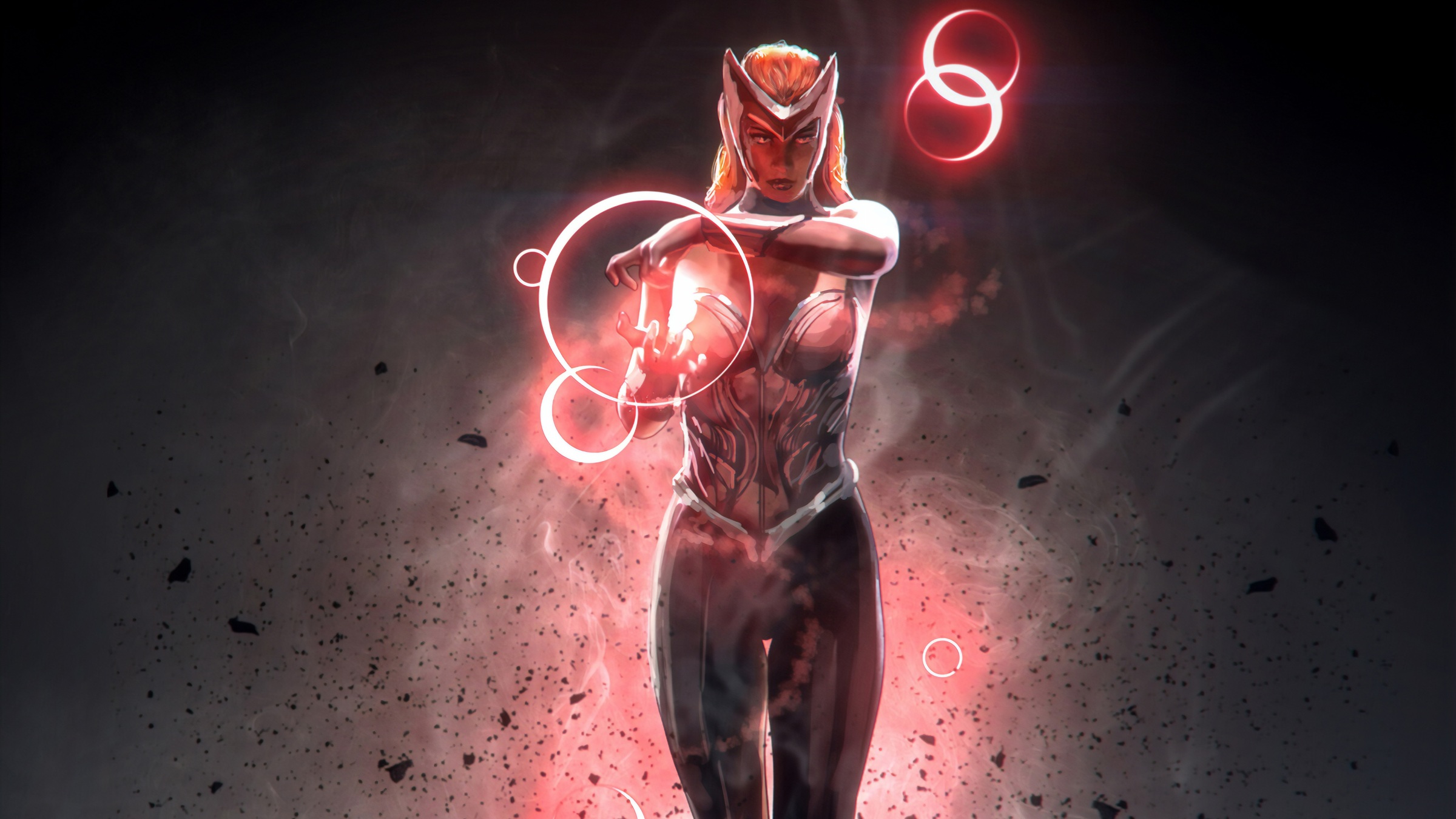 Wallpaper 4k Scarlet Witch Marvel Superhero Wallpaper