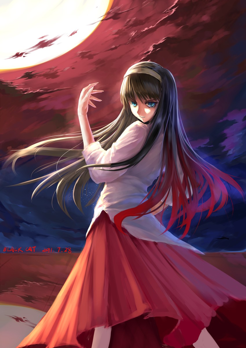 tohno akiha (tsukihime) drawn