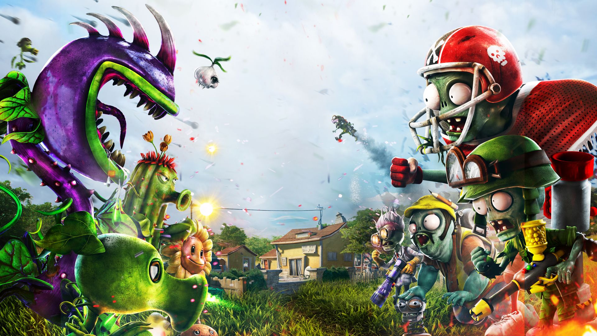 Most viewed Plants Vs. Zombies, Garden Warfare wallpaperK Wallpaper