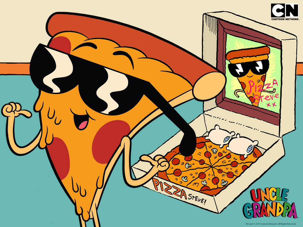 Pizza steve. Pizza wallpaper, Pizza steve, Cartoon wallpaper