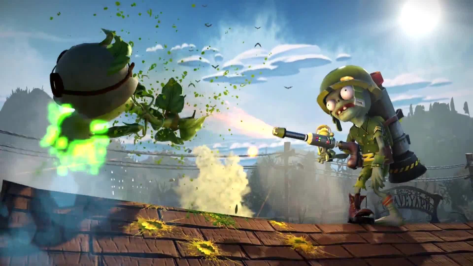Plants Vs. Zombies™ Garden Warfare DDX. Shooters Just Got Weird. Customize The Combatants With 000 In Game. Plants Vs Zombies, World Of Warcraft Gold, Zombie