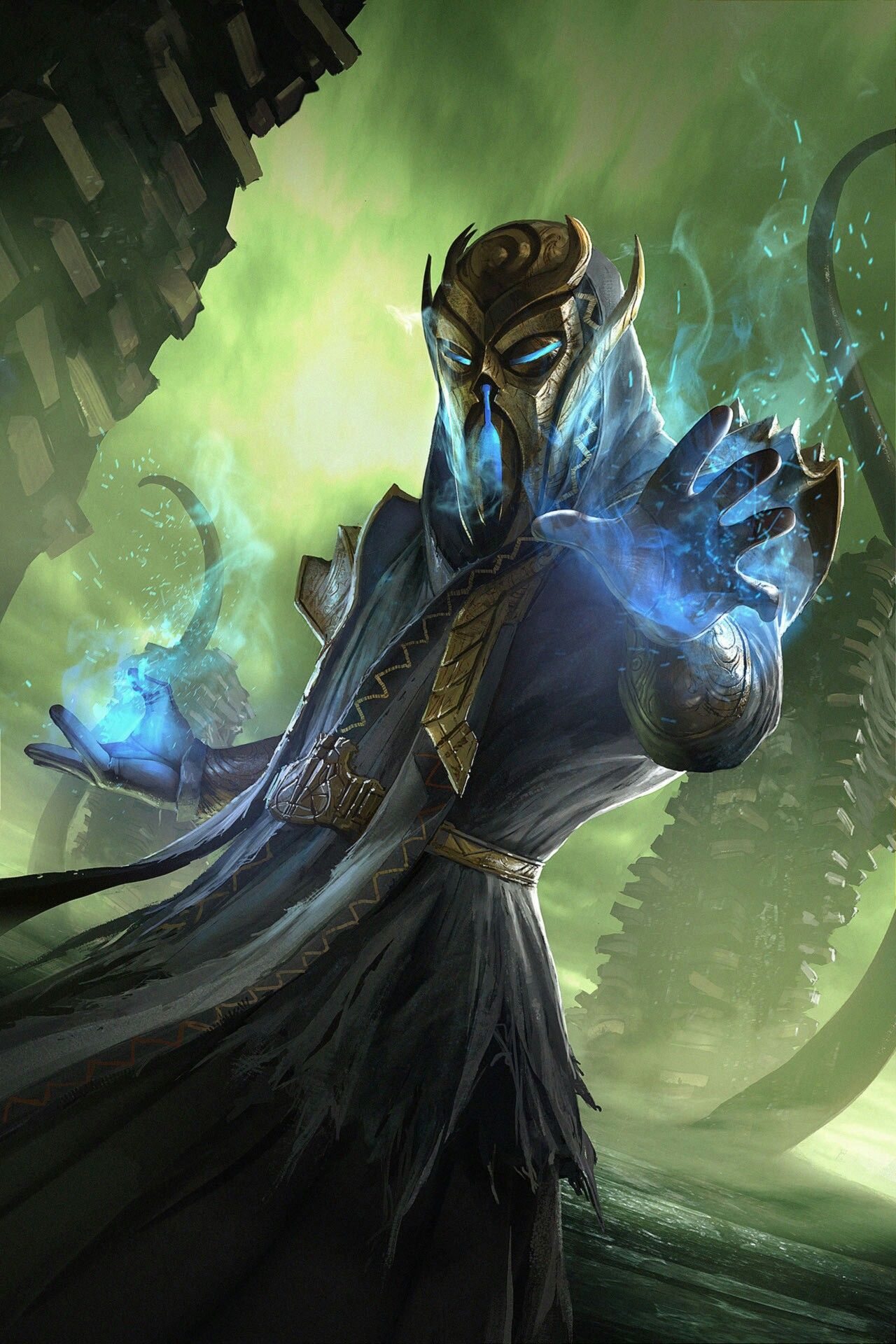 Miraak is awesome! I just found this epic Miraak Wallpaper on the Skyrim Wiki, so I thought I would share it.. Elder scrolls art, Elder scrolls skyrim, Skyrim art