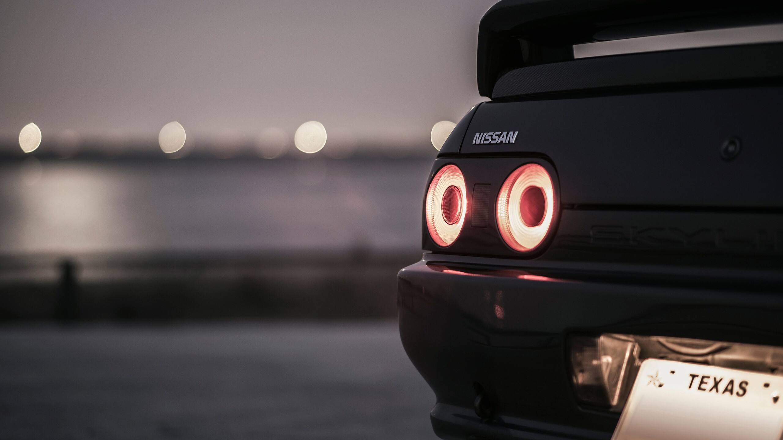 Nissan Skyline R32 Tail Lights 1440P Resolution HD 4k Wallpaper, Image, Background, Photo and Picture