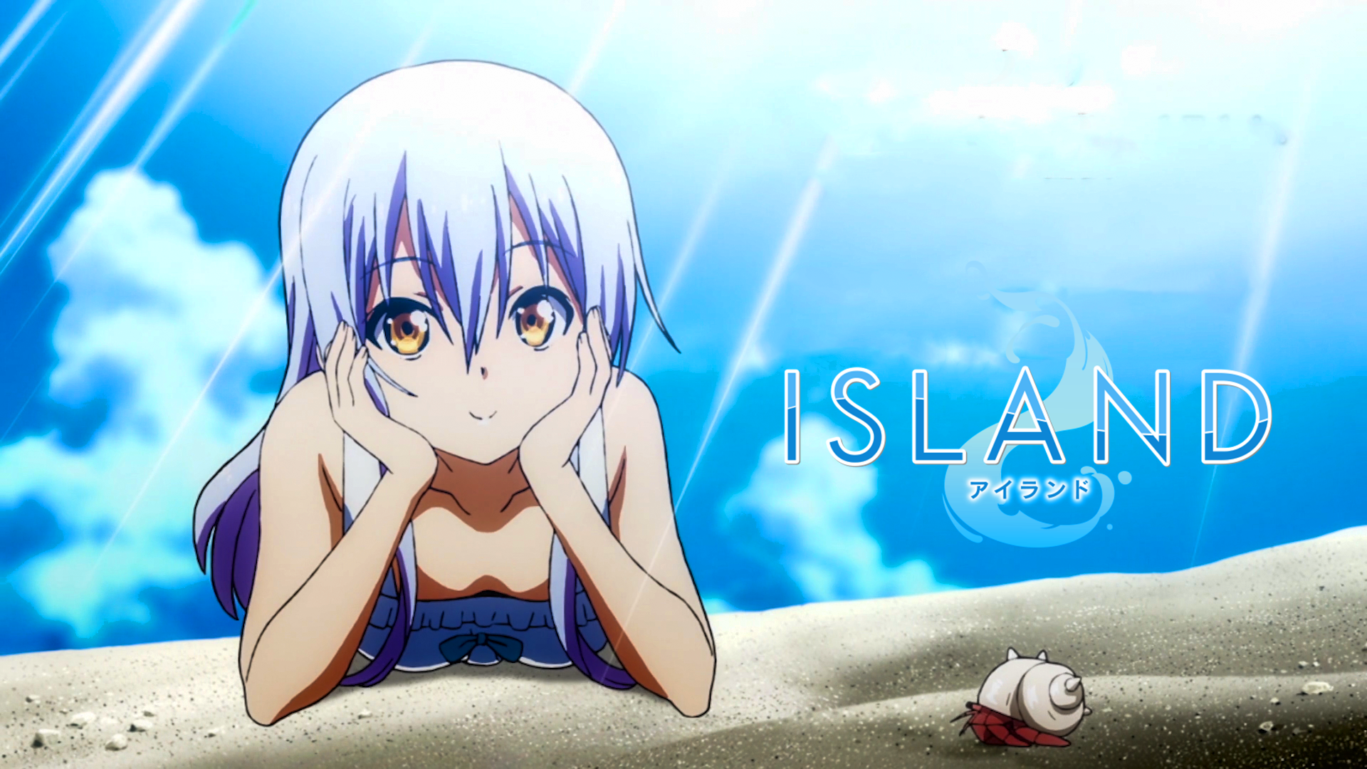 Island Anime Rinne Ohara Wallpaper:1920x1080