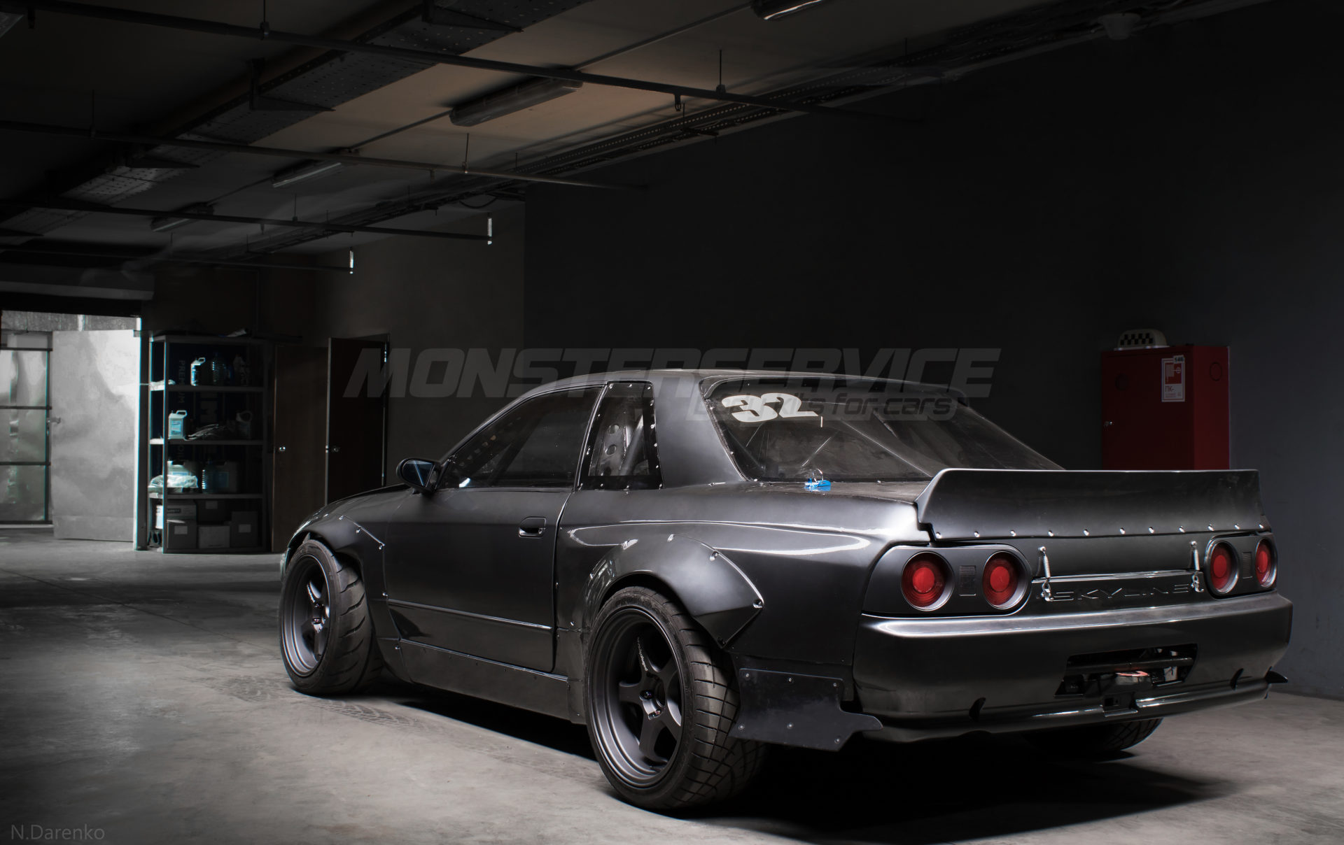 Wide body kit Nissan Skyline GTR32 for Nissan Skyline GTR32
