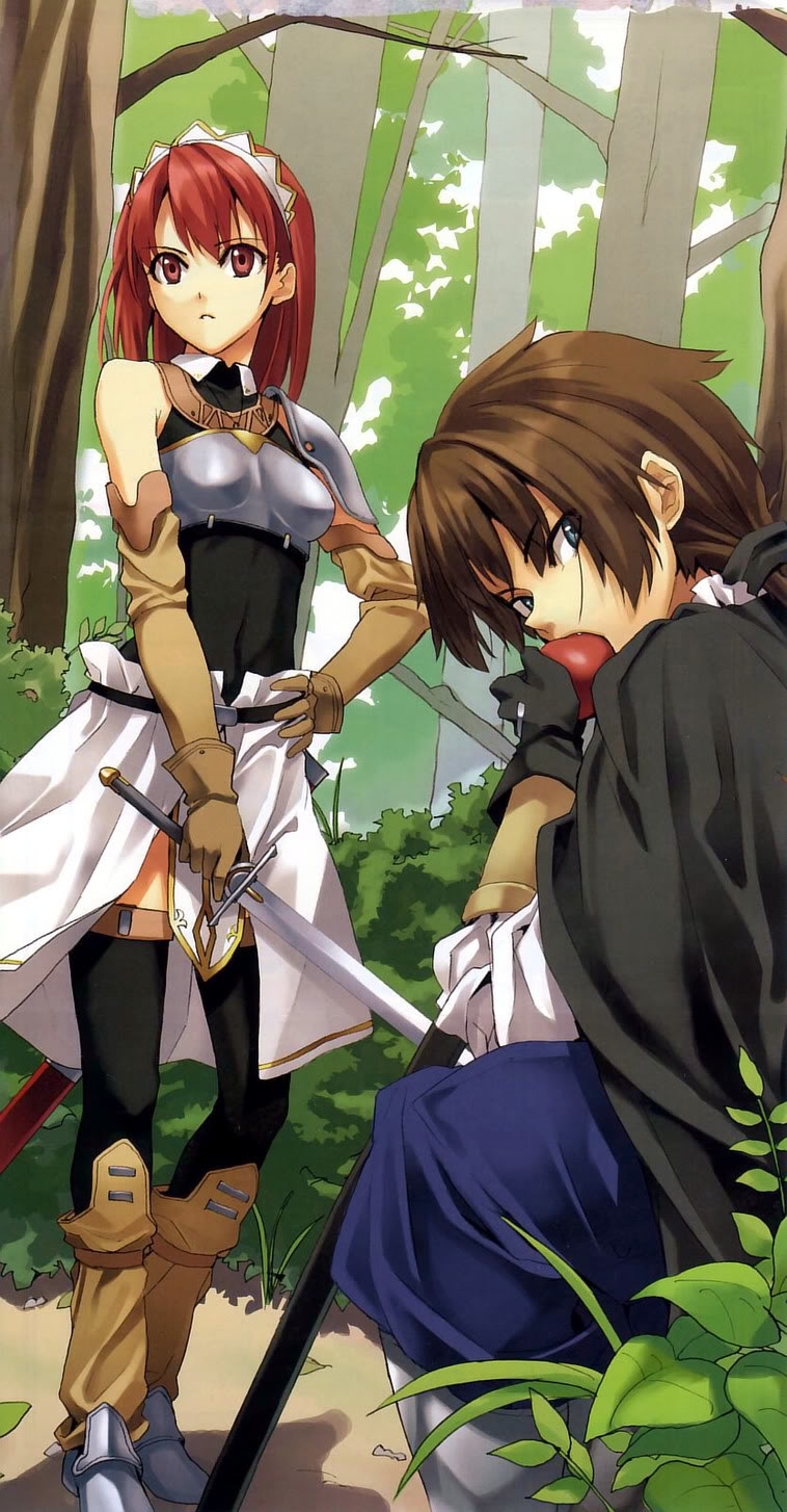 cecily cambell and luke ainsworth (seiken no blacksmith)