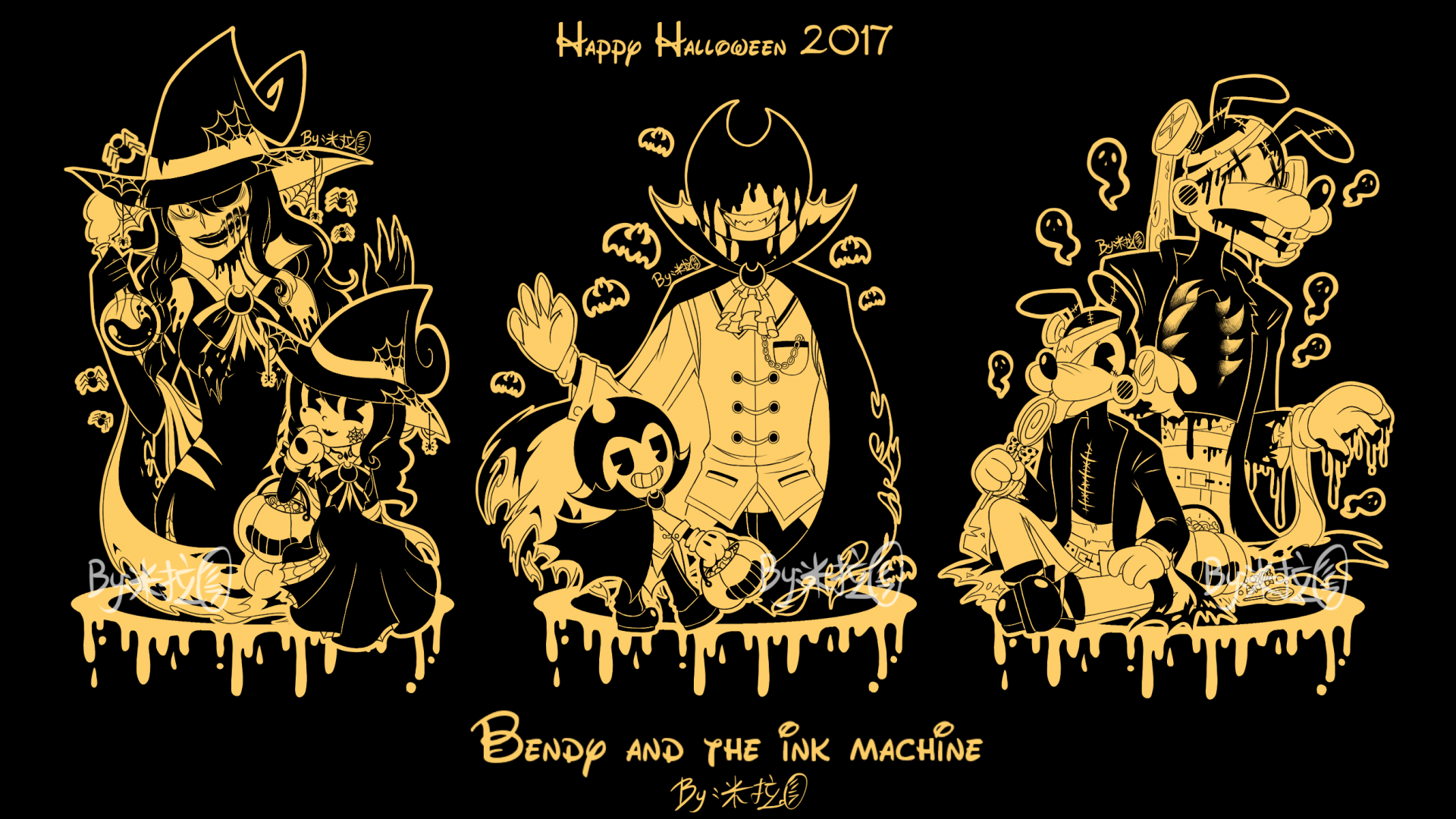 Free download Alice Angel Bendy and the Ink Machine Zerochan Anime Image Board [2600x1500] for your Desktop, Mobile & Tablet. Explore Bendy And The Ink Machine Logo Wallpaper