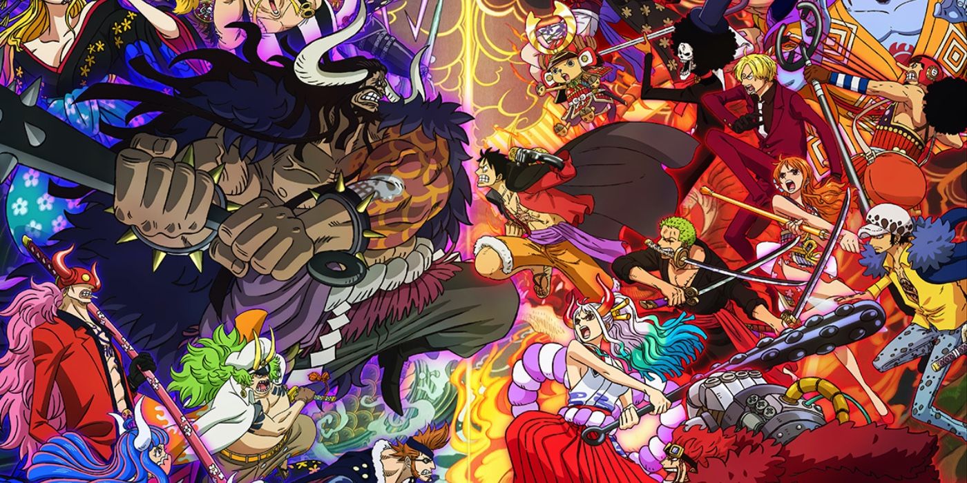Jaw Dropping One Piece Art Previews 1000th Episode's Epic Battle