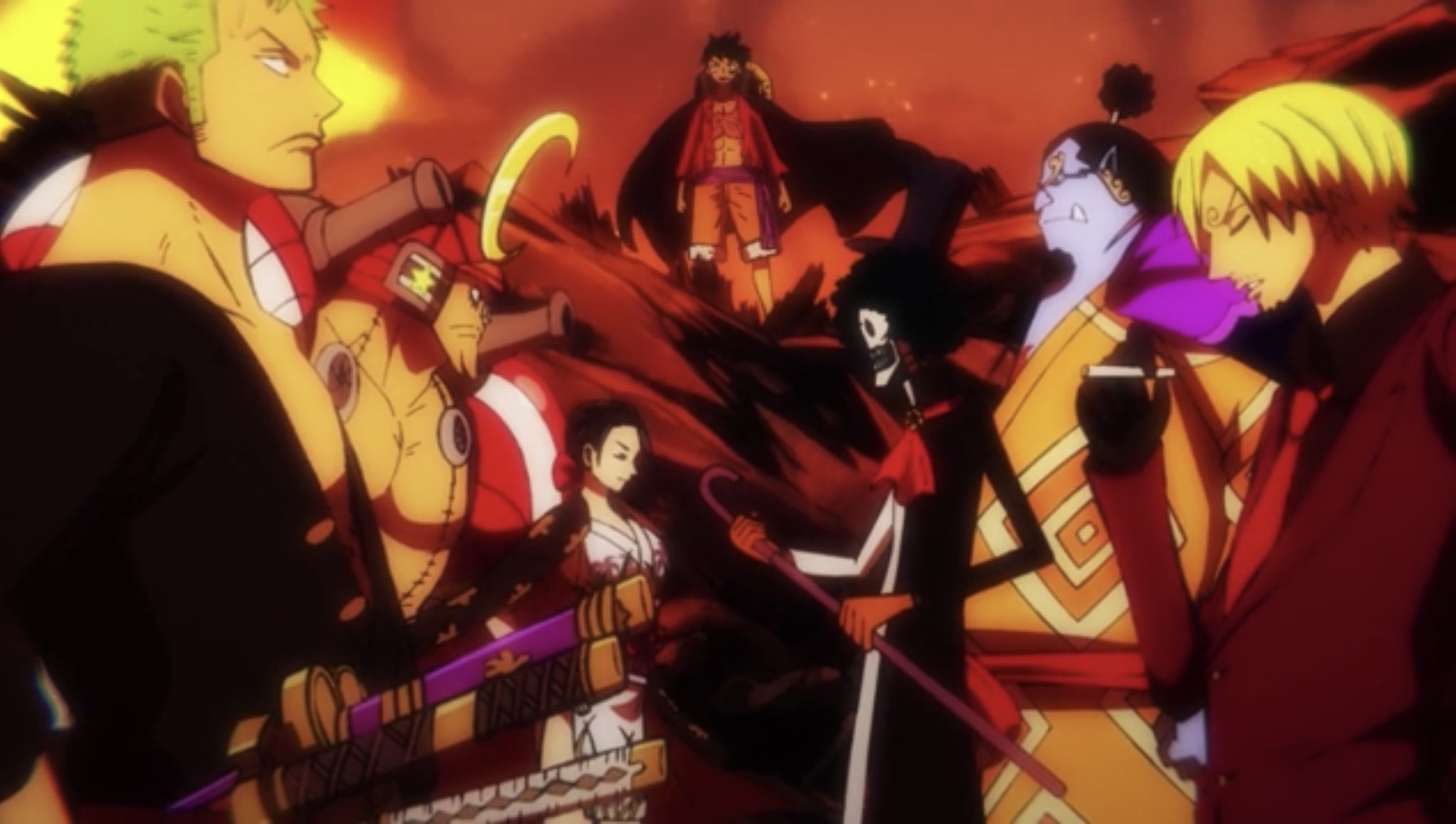 Toei Animation first barrier is broken. The charge onto Onigashima finally begins. (via episode 982) #OnePiece