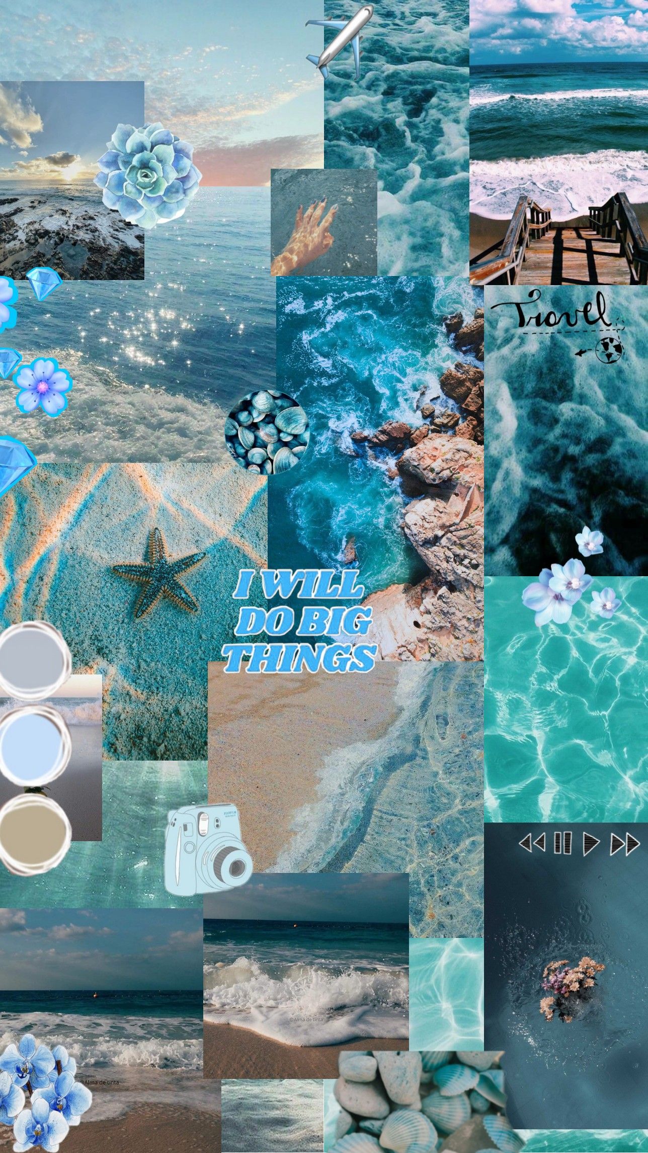 Aesthetic Summer Beach Wallpaper Download  MobCup