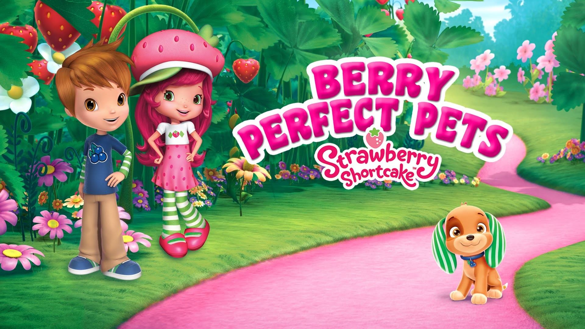 Strawberry Shortcake Background