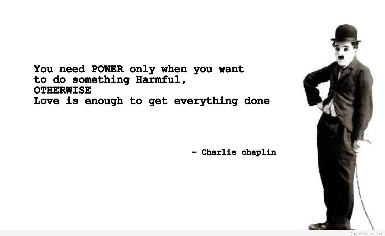charlie chaplin speech quotes