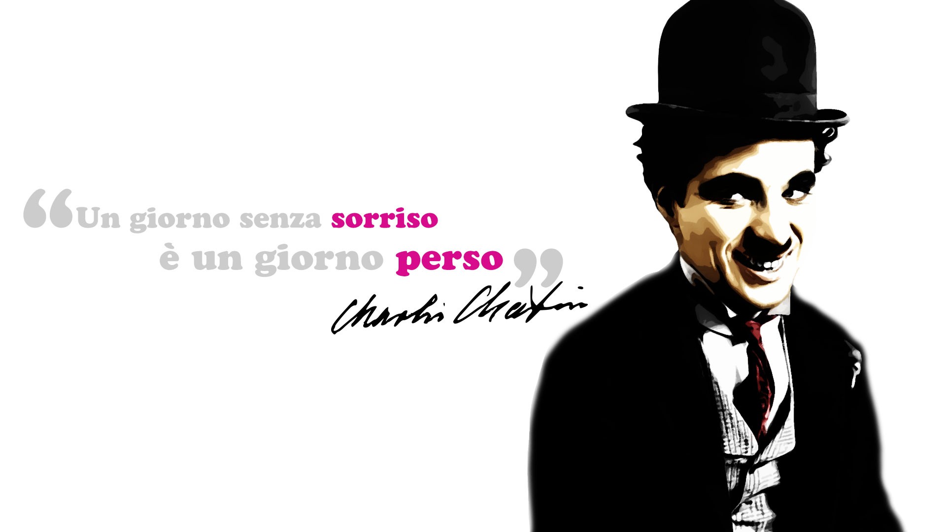 Charlie Chaplin, Quote Wallpaper HD / Desktop and Mobile Background