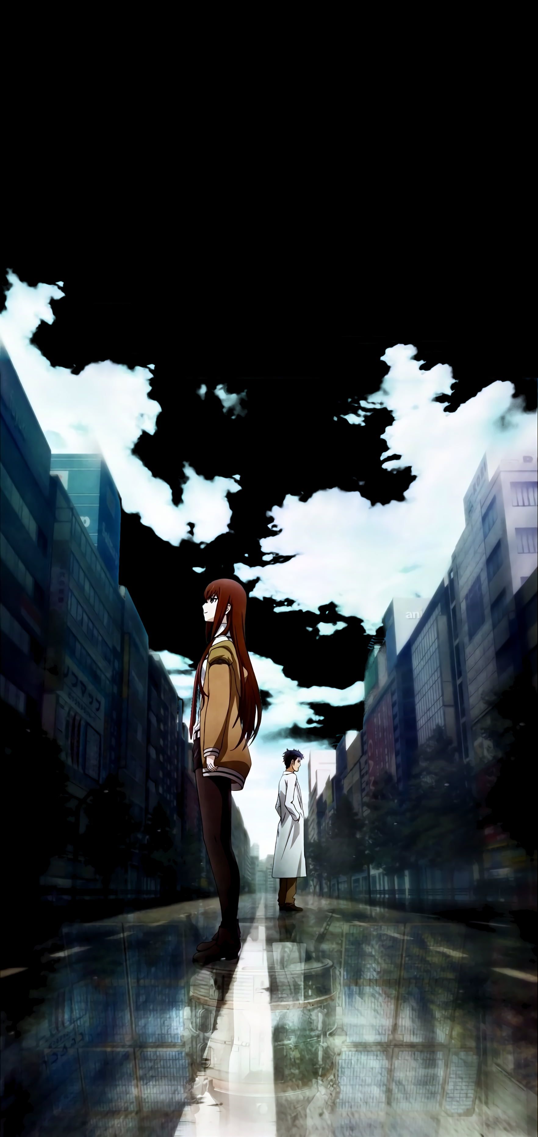 Steins;Gate #amoled #dark #vertical