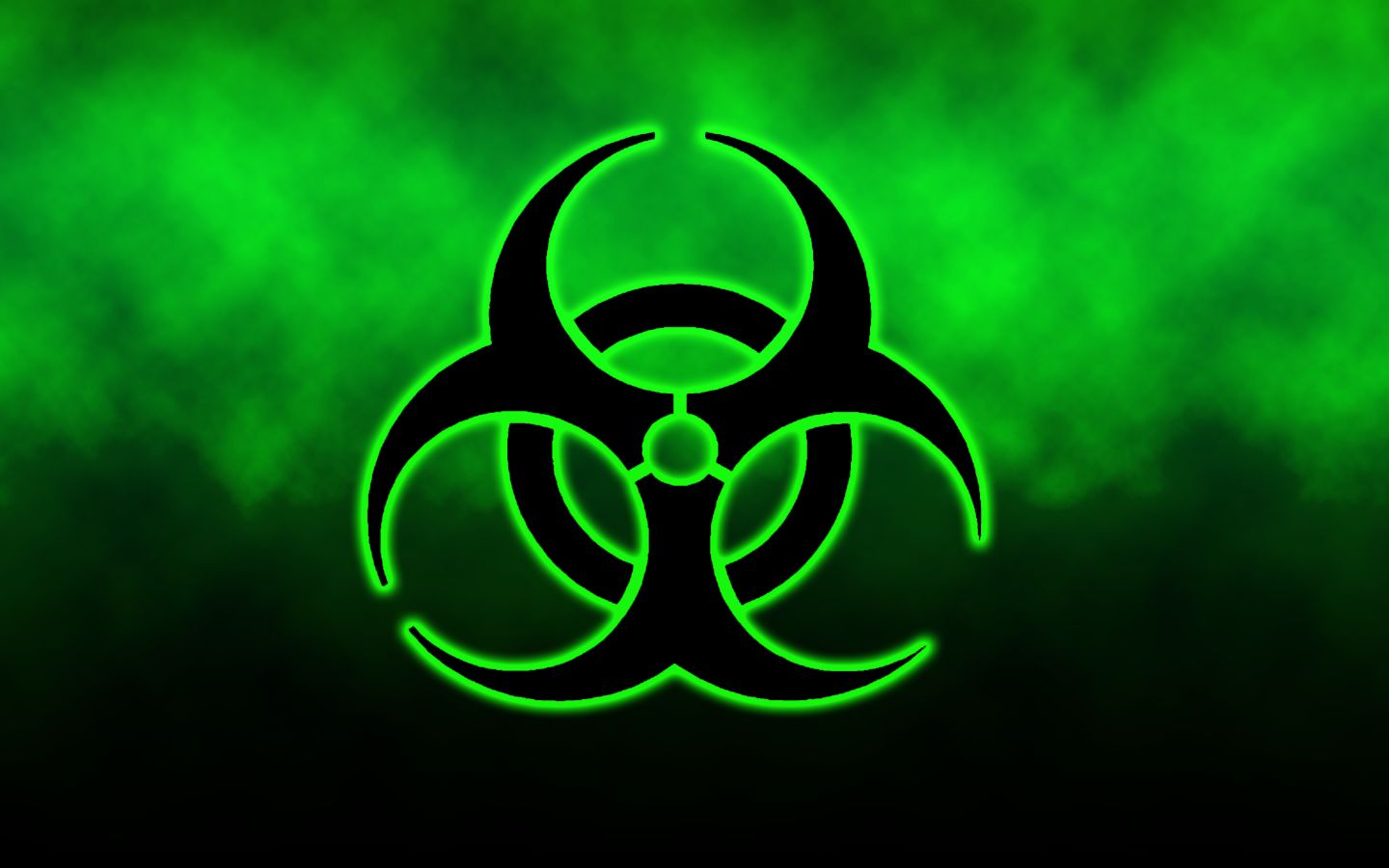 Free download Green Biohazard Background [1440x900] for your Desktop, Mobile & Tablet. Explore Toxic Symbol Wallpaper. Is Wallpaper Glue Toxic, Toxic Mask Wallpaper, Is Old Wallpaper Glue Toxic