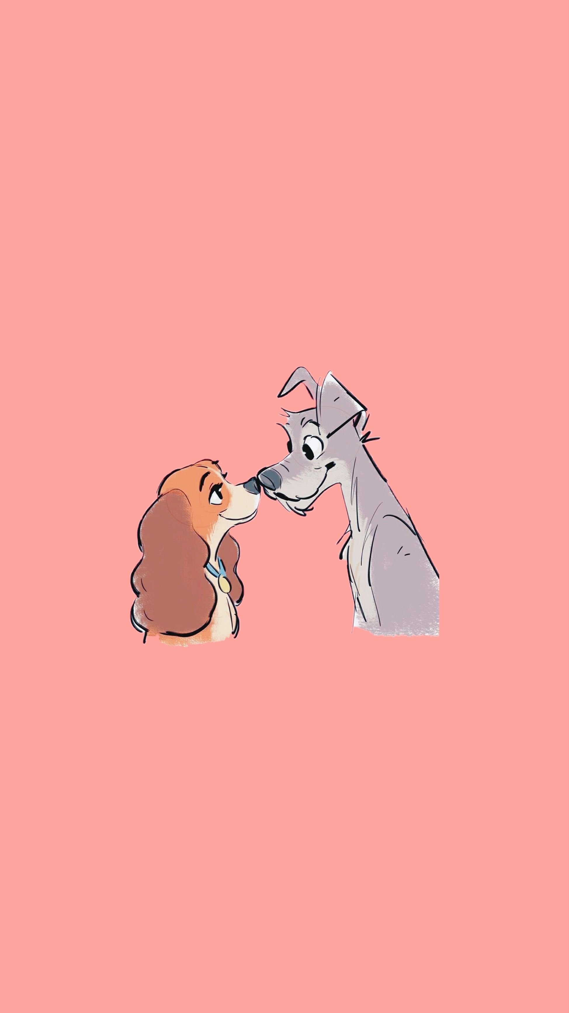 Lady and Trump. Disney characters wallpaper, Cute disney wallpaper, Cute cartoon wallpaper